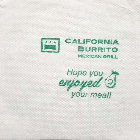 California Burrito Green
